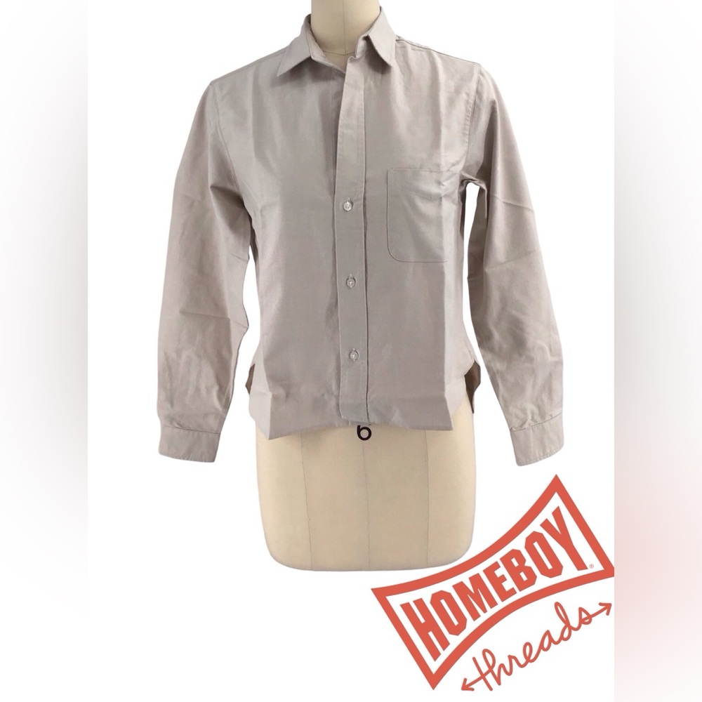 Frank & Eileen Beige Button Down Shirt